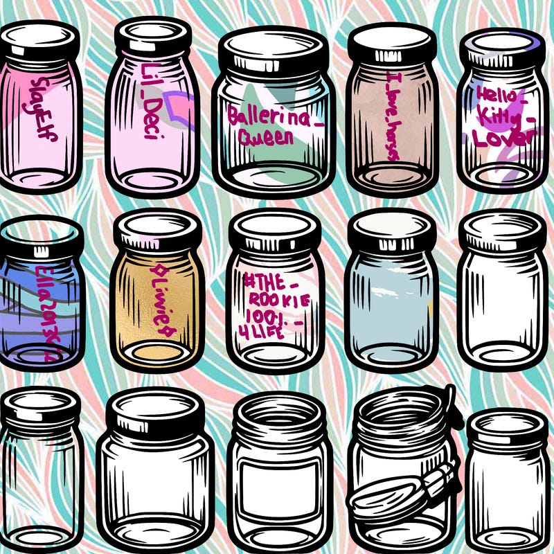 empty jars