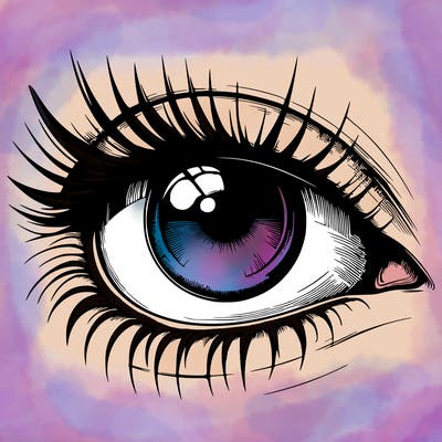 realistic eye