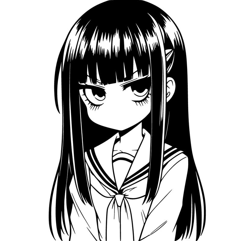 grudge anime girl