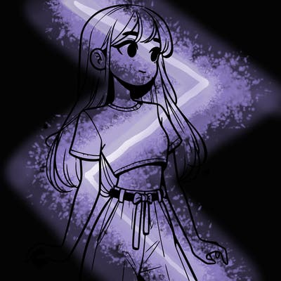 girl in a cute crop top