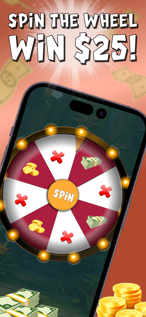 Coinnect Pro daily spin wheel featuring a 25 dollar cash prize