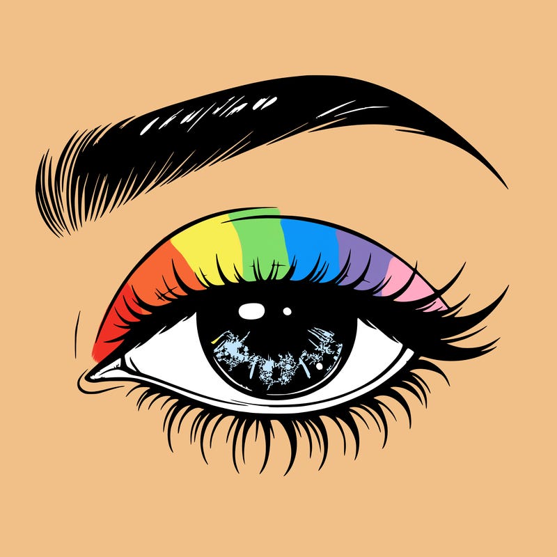 eye closed realistic