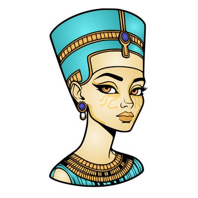 realistic nefertiti