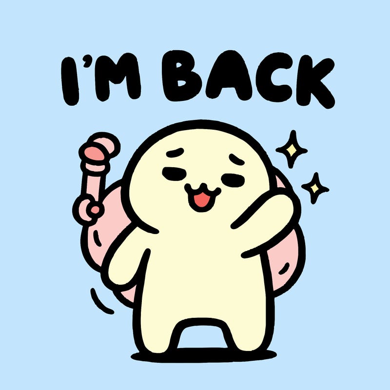 i'm back
