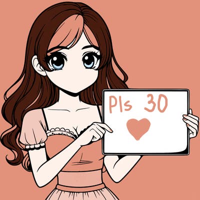 realistic pretty girl holding blank sign