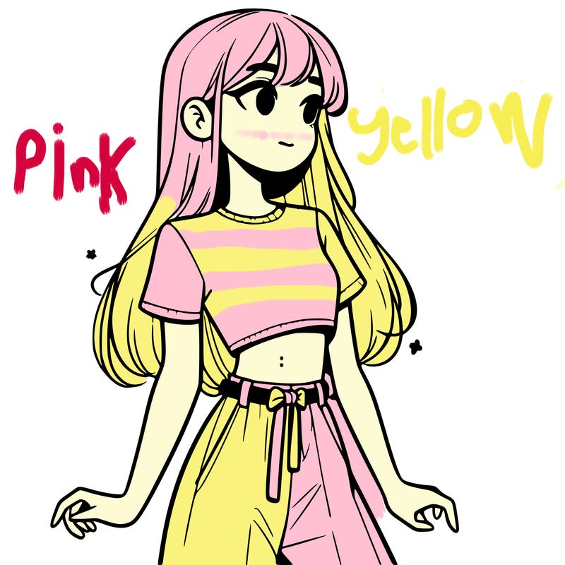 girl in a cute crop top