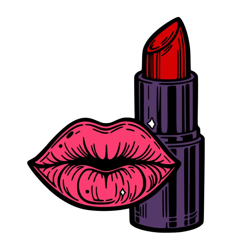 lips and lipstick