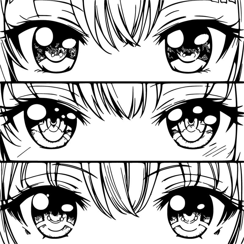 anime eyes