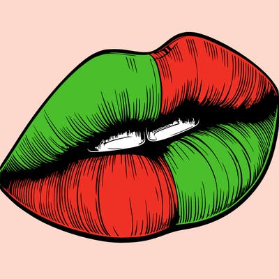 realistic lips