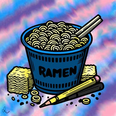 ramen noodles