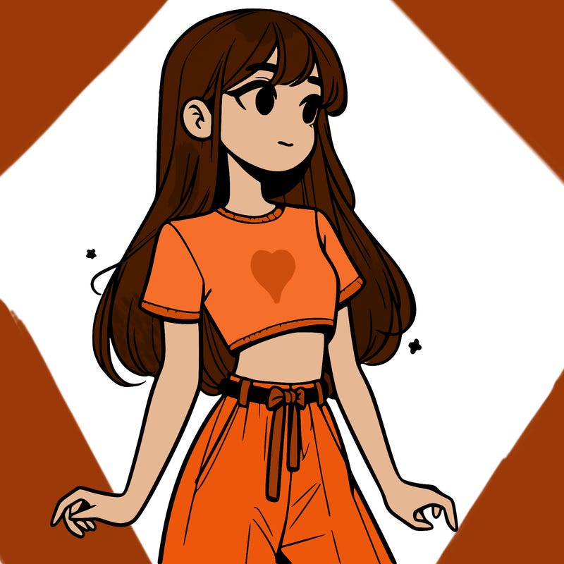 girl in a cute crop top