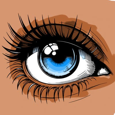 realistic eye