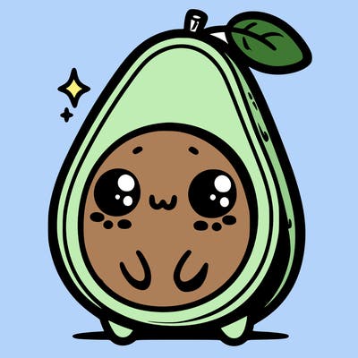 cute avocado