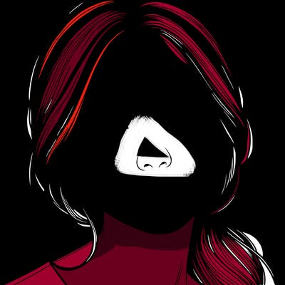 beautiful realistic asian woman