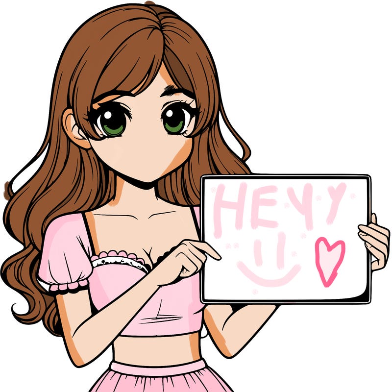 realistic pretty girl holding blank sign