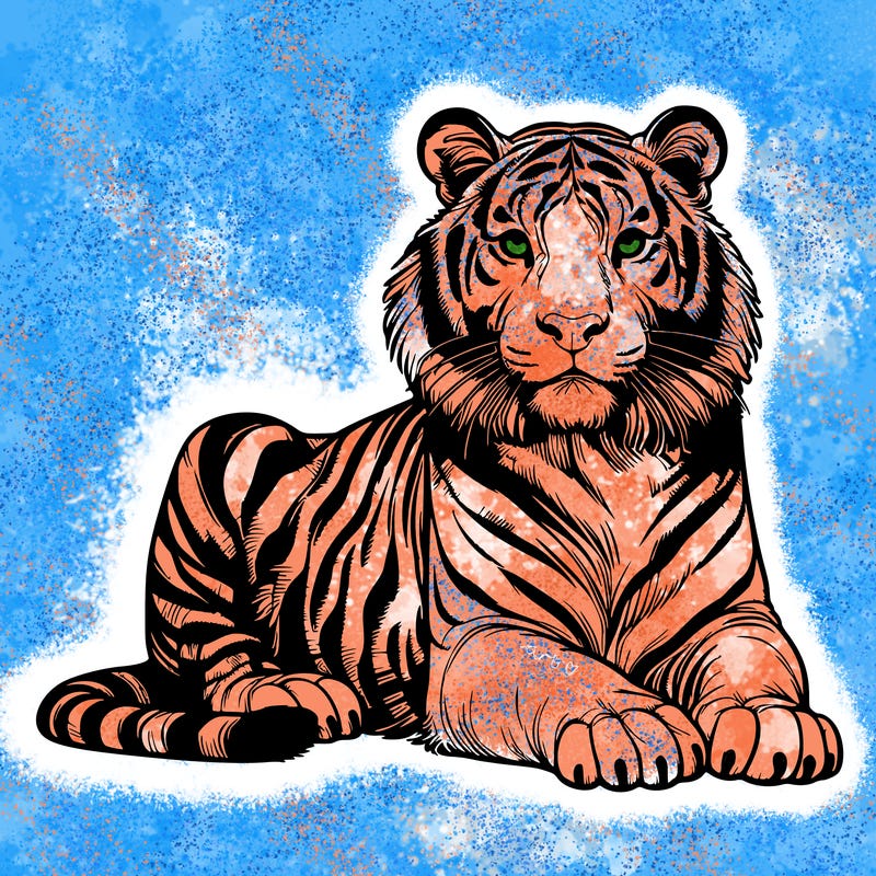 realistic tiger