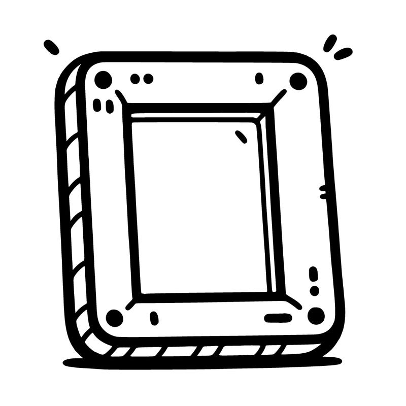 rectangular photo frame