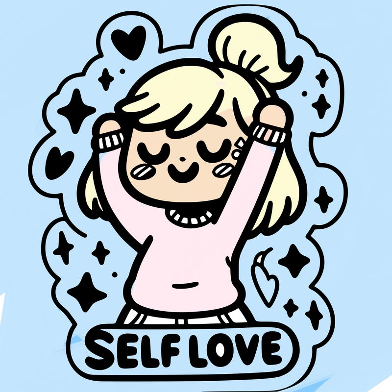 self-love sticker