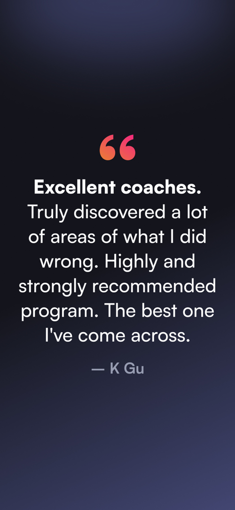 BoldVoice: Accent Training - User review of BoldVoice accent training app highlighting excellent coaches and effectiveness.