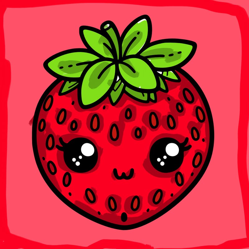 cute strawberry