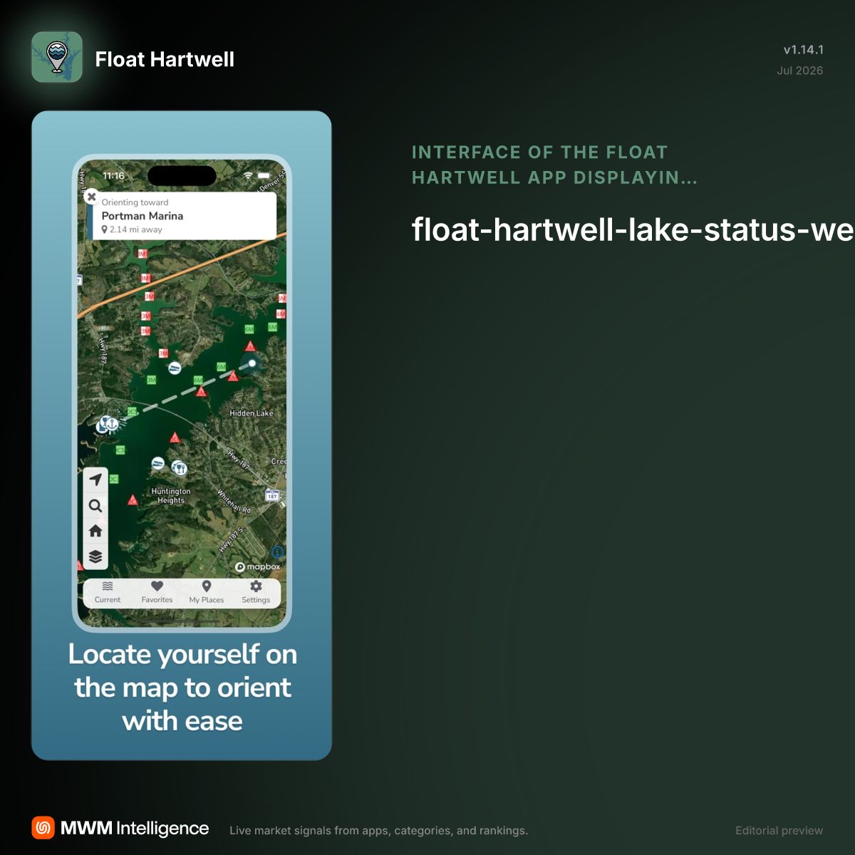Float Hartwell - Navigation App | MWM