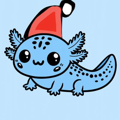 cute axolotl