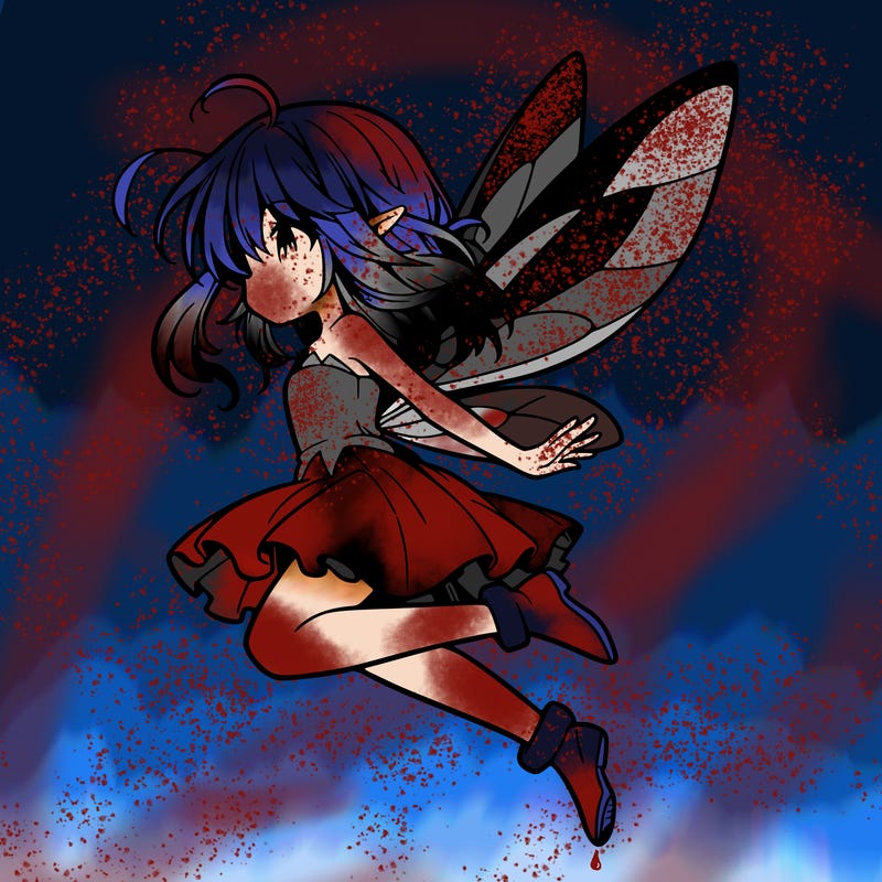 manga fairy flying