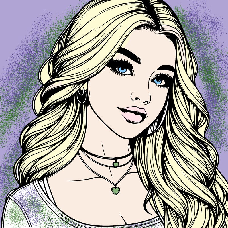 detailed realistic girl