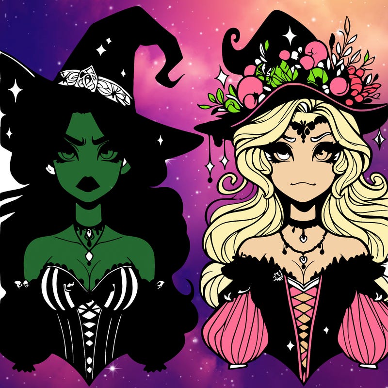 elphaba glinda wicked