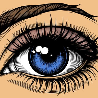 realistic eye