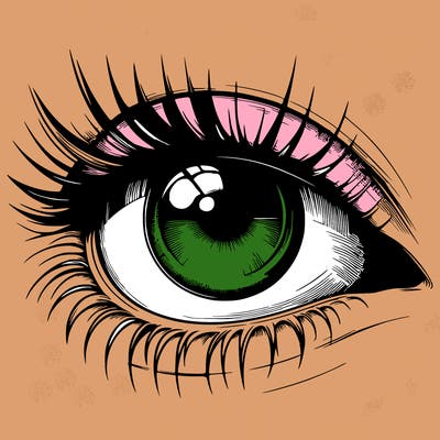 realistic eye