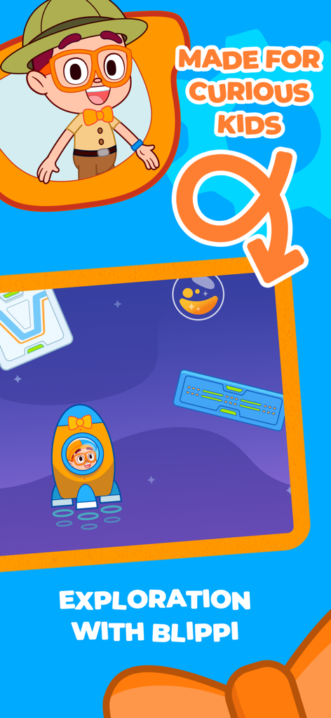 Blippi's Curiosity Club - Actividad de exploración espacial de Blippi para niños curiosos