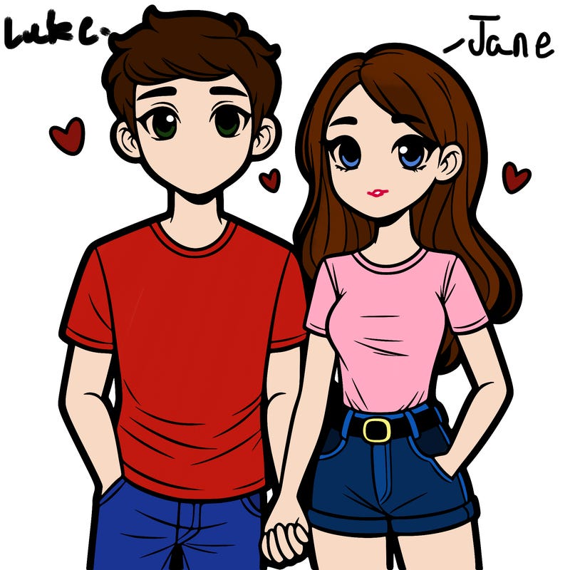 boyfriend and girlfriend