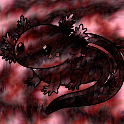 cute axolotl