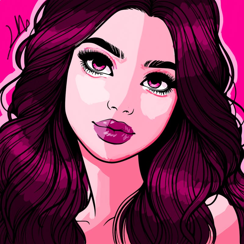 beautiful realistic girl