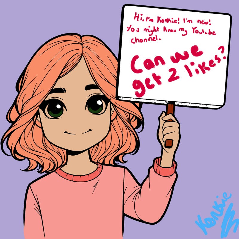 realistic girl holding up a sign