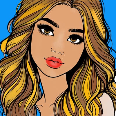 beautiful realistic girl