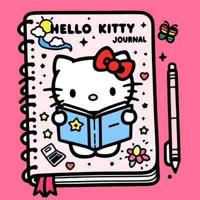 hello kitty journal