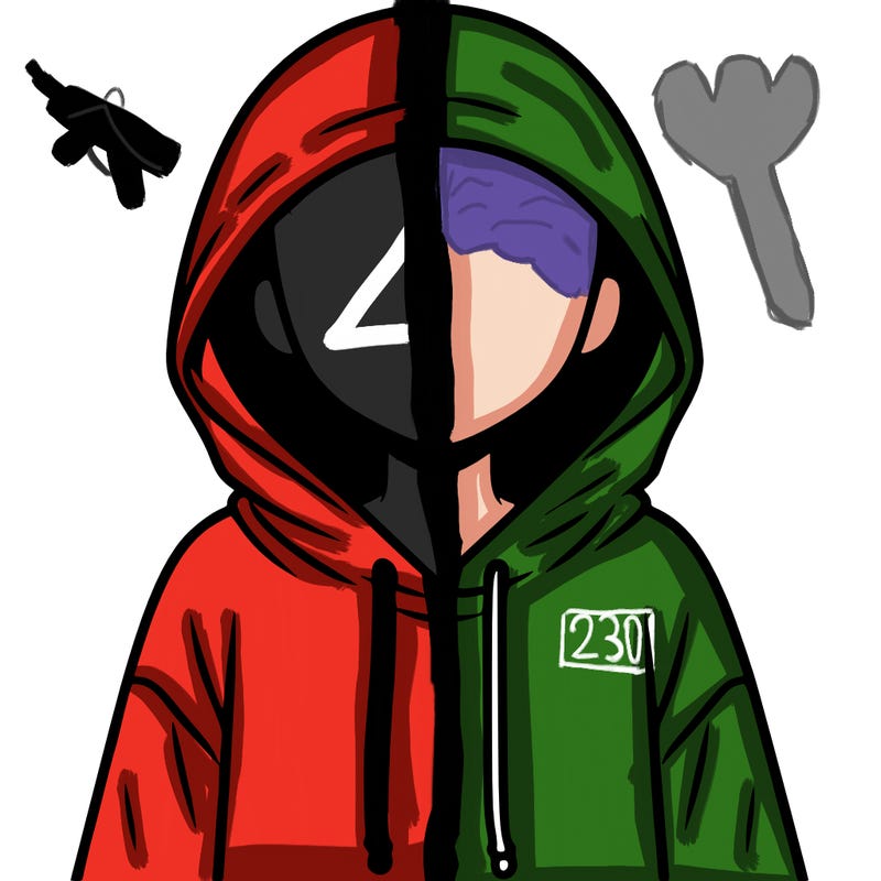 faceless girl in hoodie