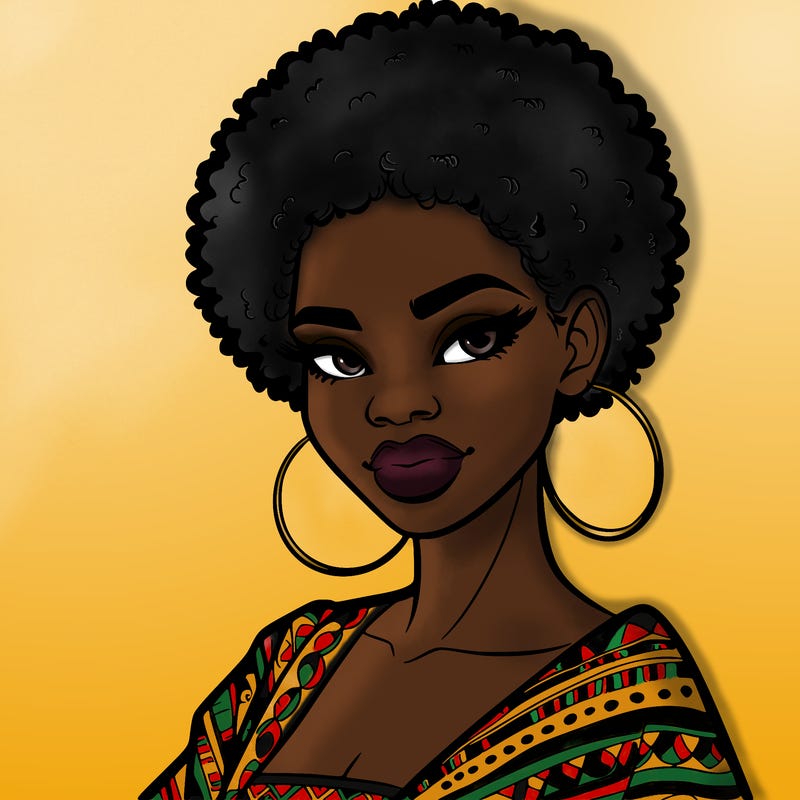 african woman