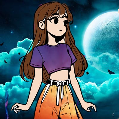 girl in a cute crop top