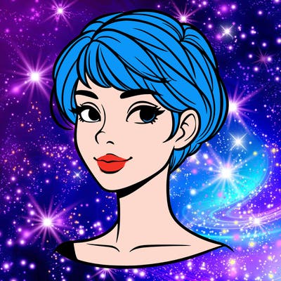 woman with short hair