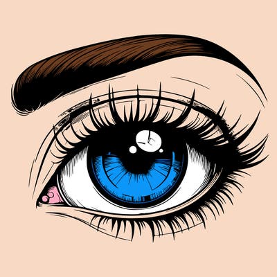 realistic eye