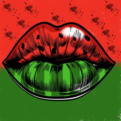realistic lips