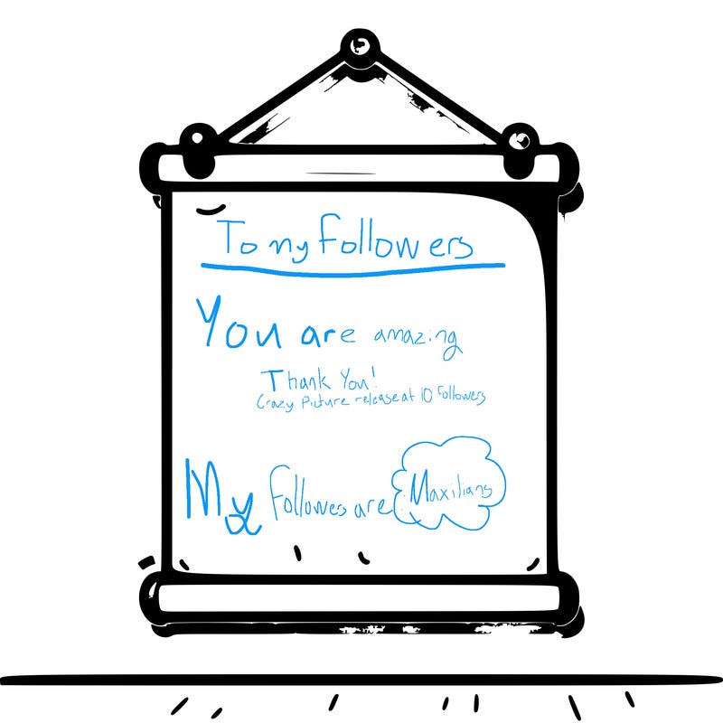 blank poster on a wall