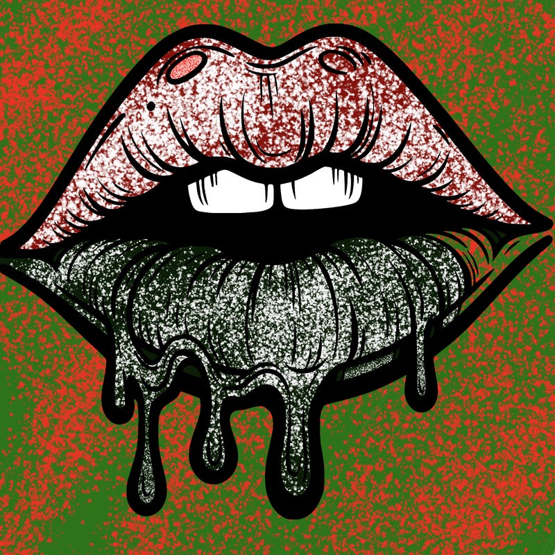 lips that look realistic and drip