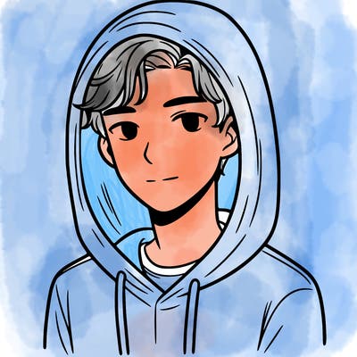 young man in hoodie