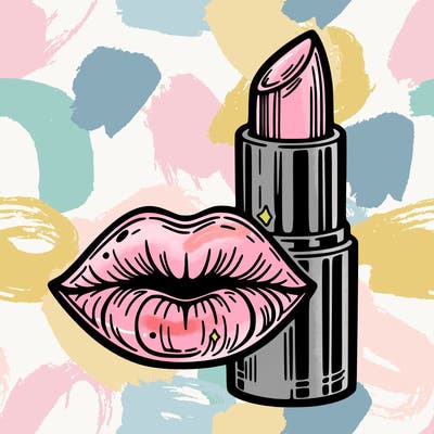 lips and lipstick