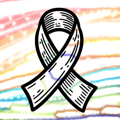cancer ribbon