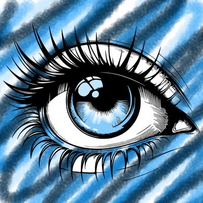 realistic eye